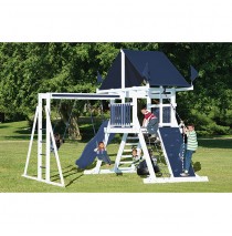 Swing Kingdom SK10 Vinyl Mountain Climber Swing Set - 4 Color Options